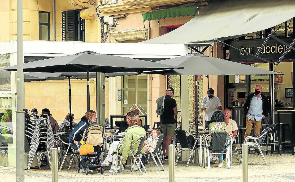 San Sebastián El caso del bar Zabaleta de tortillas, cómo dar la